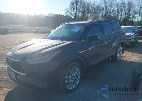 2020 Toyota Highlander Limited из США, поврежденный, VIN 5TDDZRBH1LS021021